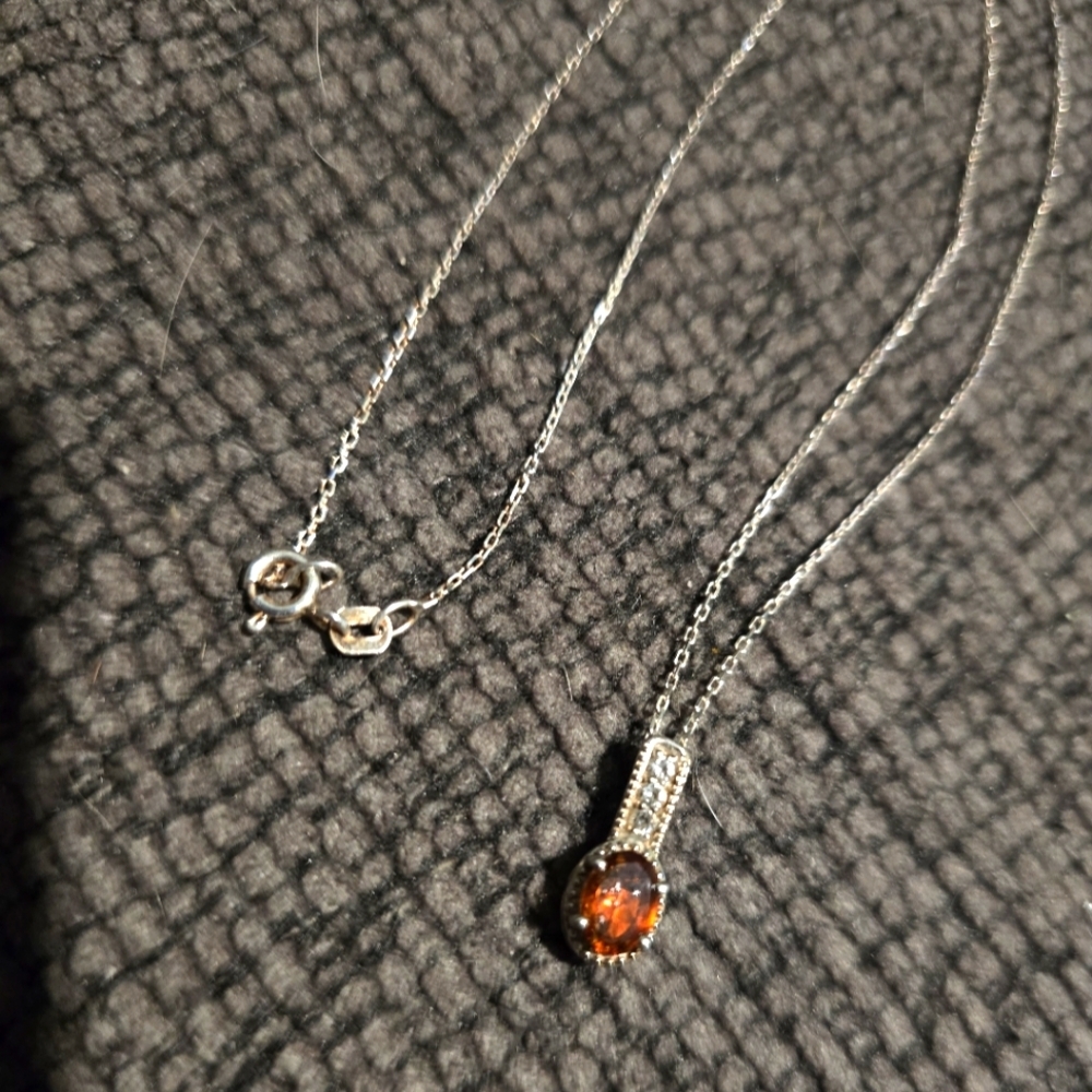 D'Joy | Topaz .925 Sterling Silver Necklace